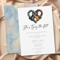 Shes Tying the Knot Rope Heart Bridal Shower