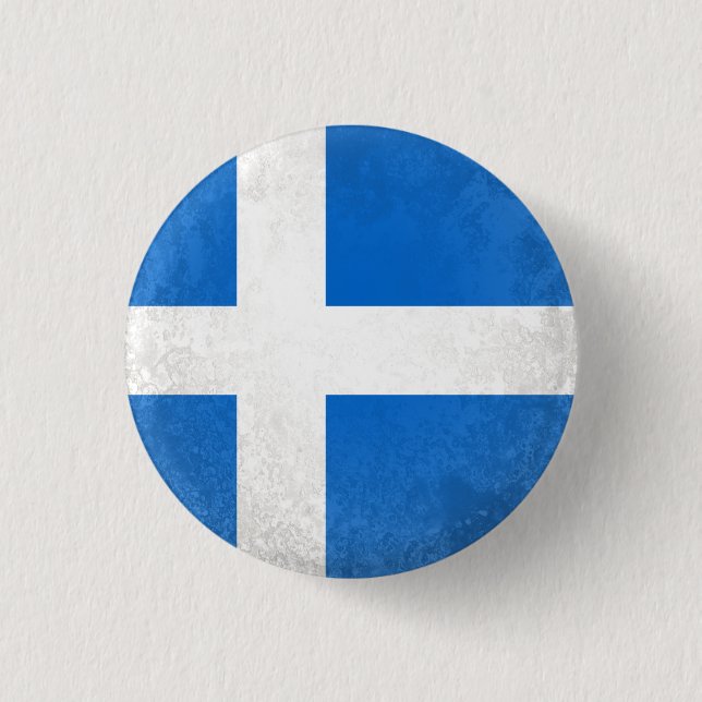 Shetland 3 Cm Round Badge (Front)