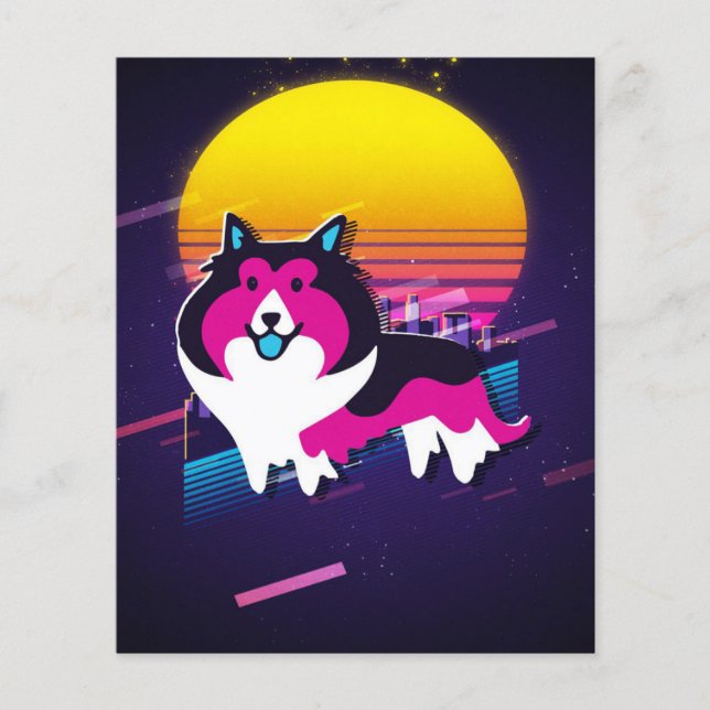Shetland Sheep Dog Flyer (Front)