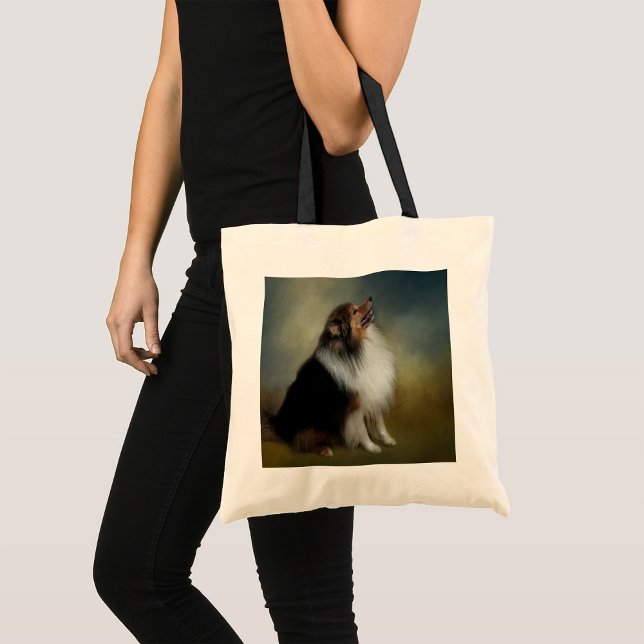 Shetland Sheep Dog Tote Bag (Creator Uploaded)
