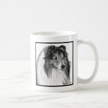 Shetland Sheepdog Art by Glenda S. Harlan