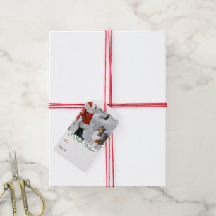 Shetland Sheepdog Believe Christmas Gift Tags