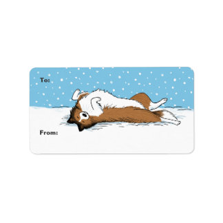 Shetland Sheepdog | Cute Sheltie Holiday Gift Tags