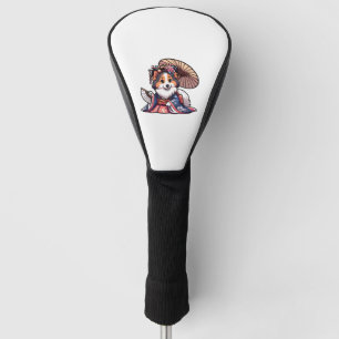 Shetland Sheepdog Dog Kimono   Golf Head Cover