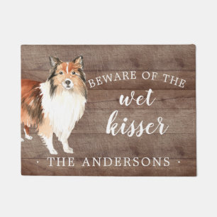Shetland Sheepdog Dog Personalised Door Mat