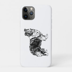 Shetland Sheepdog Drawing Case-Mate iPhone Case