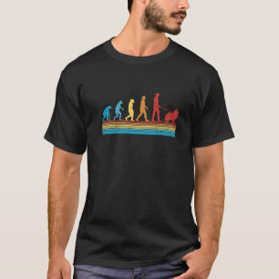 Shetland Sheepdog Evolution Retro Mini Collie Shel T-Shirt