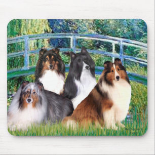 Shetland Sheepdog (four) - Bridge Mouse Pad