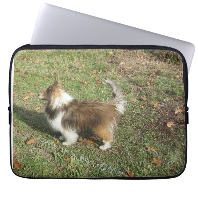 Shetland Sheepdog Full Second Laptop Sleeve (Front)