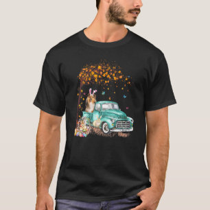 Shetland Sheepdog Love Bunny Truck Hunt Eggs Tree T-Shirt