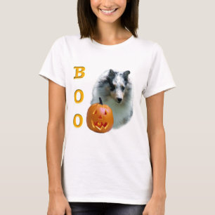 Shetland Sheepdog (merle) Boo T-Shirt