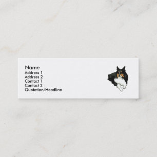 Shetland Sheepdog Mini Business Card