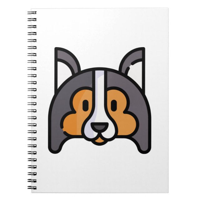 Shetland Sheepdog Notebook (Front)