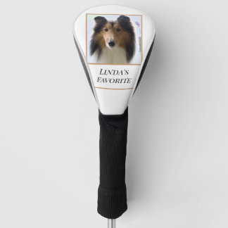 Shetland Sheepdog Personalised  Golf Head Cover