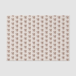 Shetland Sheepdog Puppy Painting Original Dog Art Tissue Paper