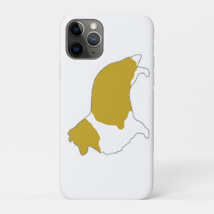 Shetland Sheepdog Sable and White Silhouette Case-Mate iPhone Case