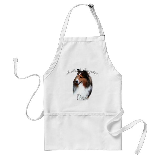 Shetland Sheepdog (sable) Dad 2 Standard Apron (Front)