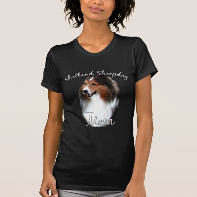 Shetland Sheepdog (sable) Mum 2 T-Shirt (Front)