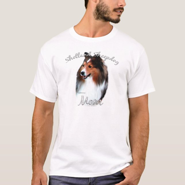 Shetland Sheepdog (sable) Mum 2 T-Shirt (Front)