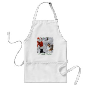 Shetland Sheepdog Sheltie Christmas Gifts Standard Apron