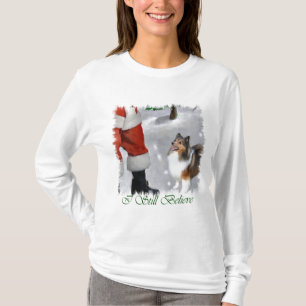 Shetland Sheepdog Sheltie Christmas Gifts T-Shirt