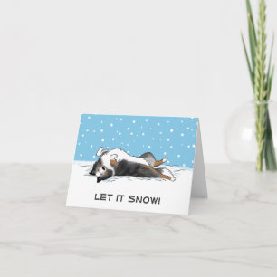 Shetland Sheepdog Sheltie Let it Snow Dog Holiday
