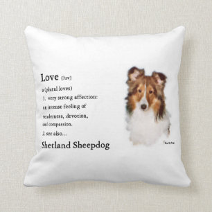 Shetland Sheepdog Sheltie Lovers Gifts Cushion