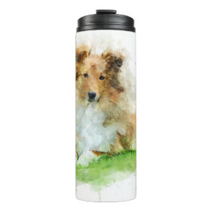 Shetland Sheepdog / sheltie Thermal Tumbler