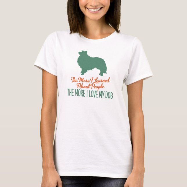 Shetland Sheepdog T-Shirt (Front)