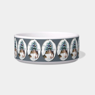Shetland Sheepdog Trio Christmas Bowl