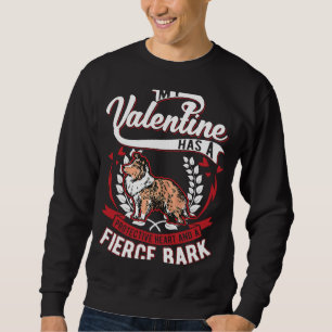 Shetland Sheepdog Valentine's Day Sheltie Shetland Sweatshirt