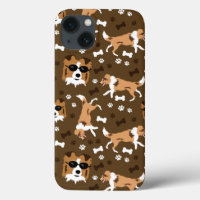 Shetland Sheepdogs Shelties Cute Dog Pattern Case-