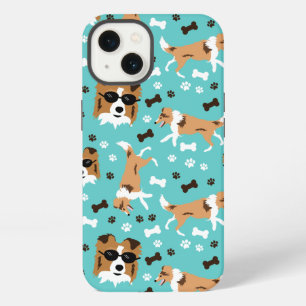 Shetland Sheepdogs Shelties Cute Dog Pattern Case- iPhone 13 Case