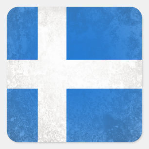 Shetland Square Sticker