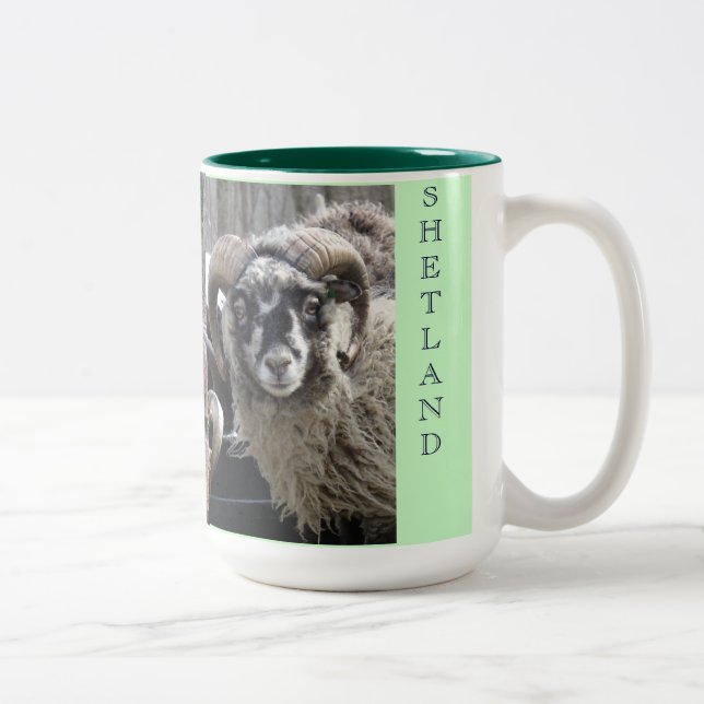 SHETLAND TUPS COFFEE, COCOA MUG (Right)