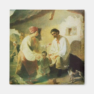 Shevchenko's Painting - A Rural Family Magnet