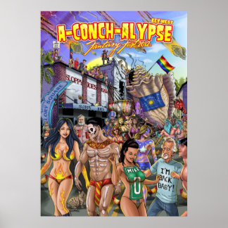 SheVibe Takes On Key West Fantasy Fest Poster