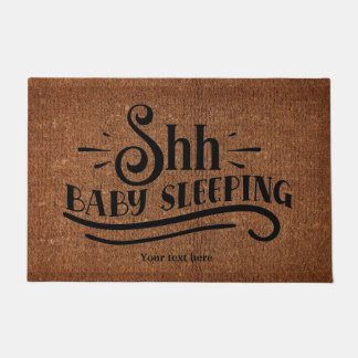 Shh.. Baby Sleeping Doormat