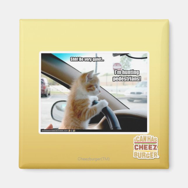 Shh! Be very quiet Magnet (Front)