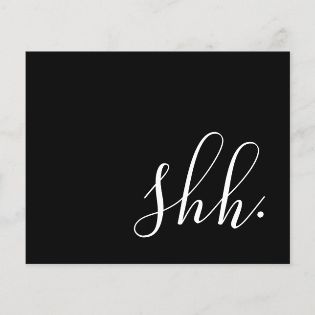 shh. it's a surprise party (Front)