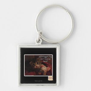 Shh!!! Piggy!! Key Ring
