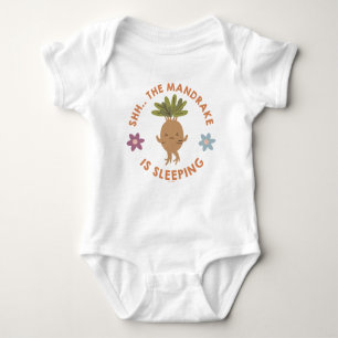 Shh.. The Mandrake Is Sleeping Baby Bodysuit