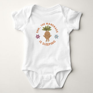 Shh.. The Mandrake Is Sleeping Baby Bodysuit