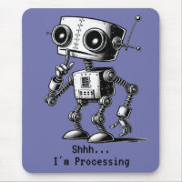 Shhh Robot – Shhh… I’m Processing