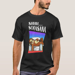 Shhh Savasana Sloth Yoga 1 T-Shirt