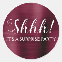 Shhh! Surprise Birthday Party