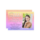 Shhh! Surprise Rainbow Birthday Party Photo