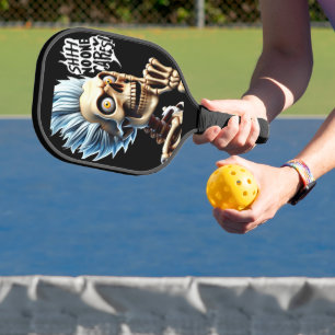 SHHHH... No One Cares The Ghostly  Pickleball Paddle