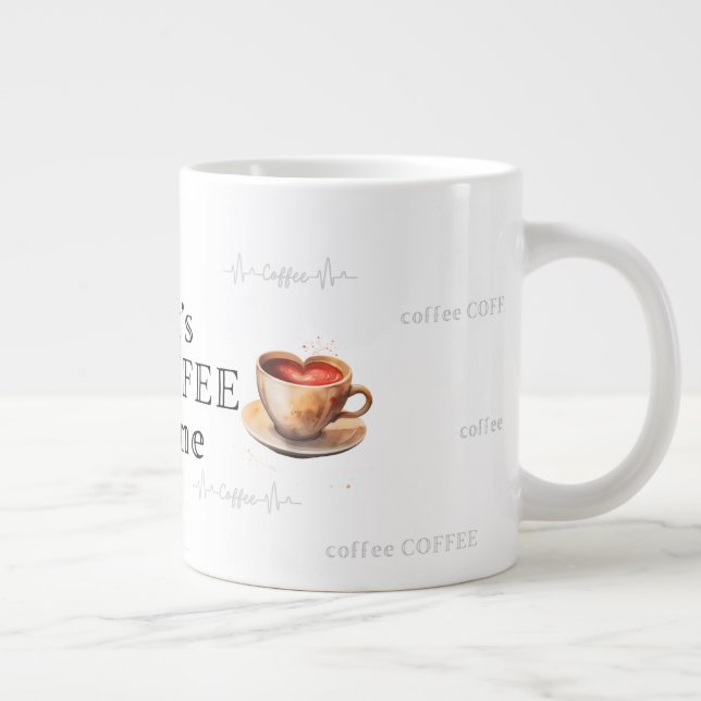 shhhhh not yet...it's coffee time! Coffee Mug (Right)
