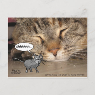 Shhhhhhh... Postcard